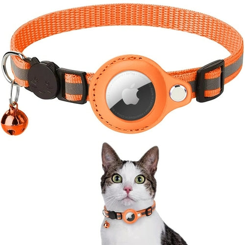 Reflective Collar Cats Airtag Tracker | Nylon Anti-lost Location