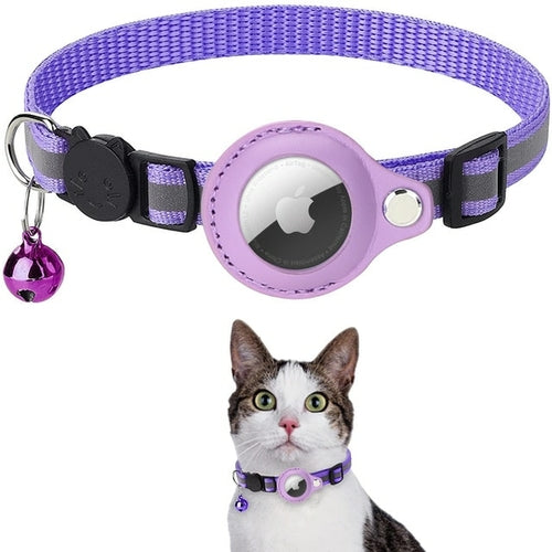 Reflective Collar Cats Airtag Tracker | Nylon Anti-lost Location