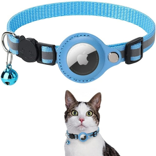 Reflective Collar Cats Airtag Tracker | Nylon Anti-lost Location