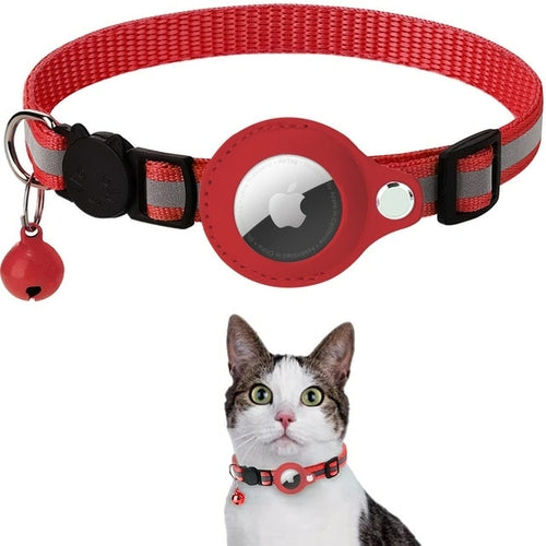 Reflective Collar Cats Airtag Tracker | Nylon Anti-lost Location