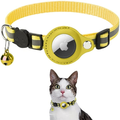 Reflective Collar Cats Airtag Tracker | Nylon Anti-lost Location