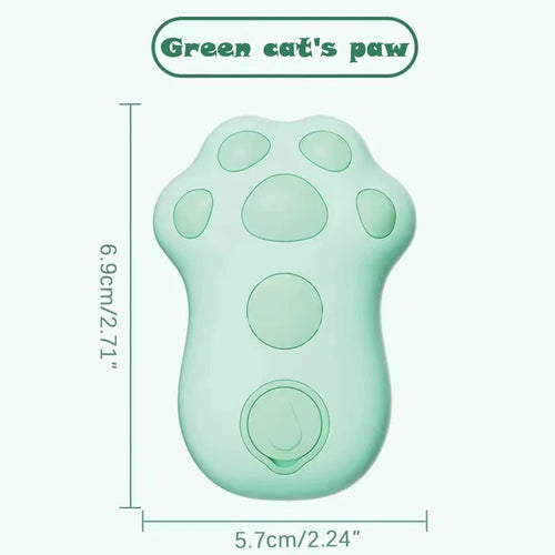 Cat Dog Pet Spray Massage Brush 3 in 1 One Button Steam Spray Folding