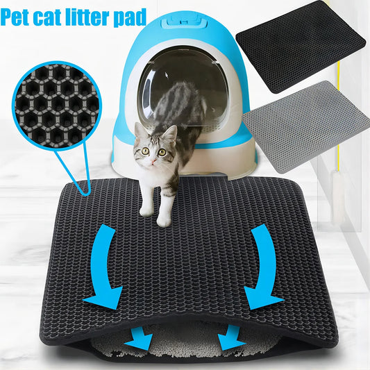 Pet Litter Mat Waterproof Double Layer Pet Litter Mat Non Slip Mat