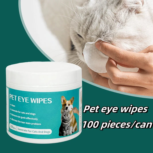 Pet Cleaning Products Eye Wipes To Remove Tear Marks Cleaning Wet